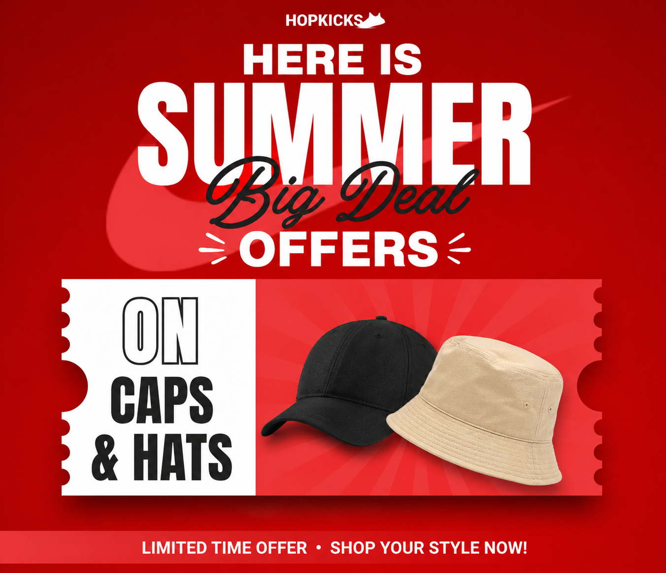 Caps & Hats Offer